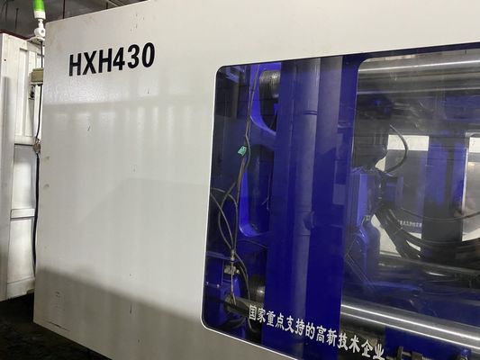 Máy ép phun tường mỏng của Trung Quốc được sử dụng Haixiong HXH430 cho hộp đồ ăn nhẹ